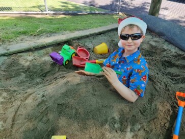 Older Bryan at playgroup